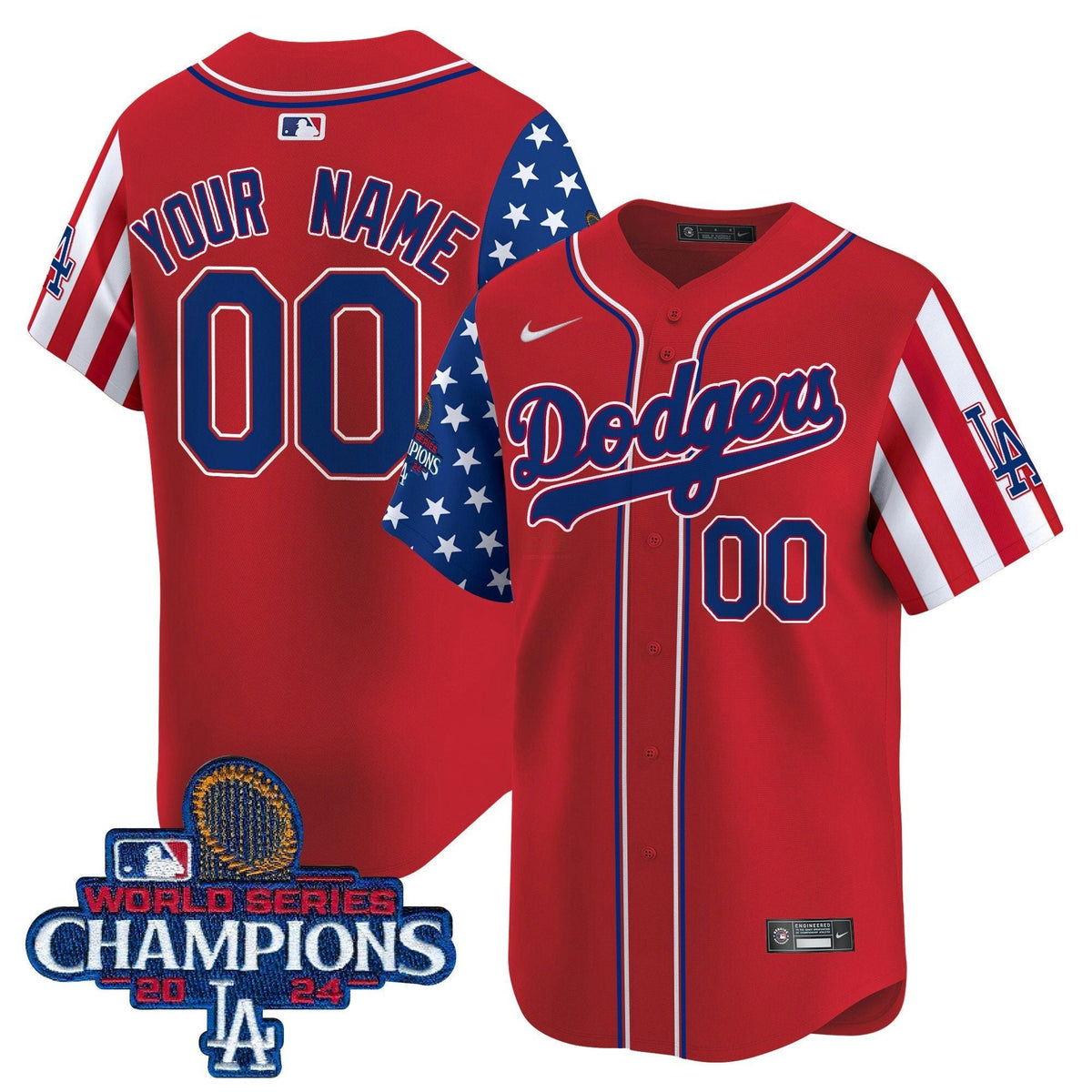 MLB American Style 2024 World Series Champions Vapor Premier Limited Jersey