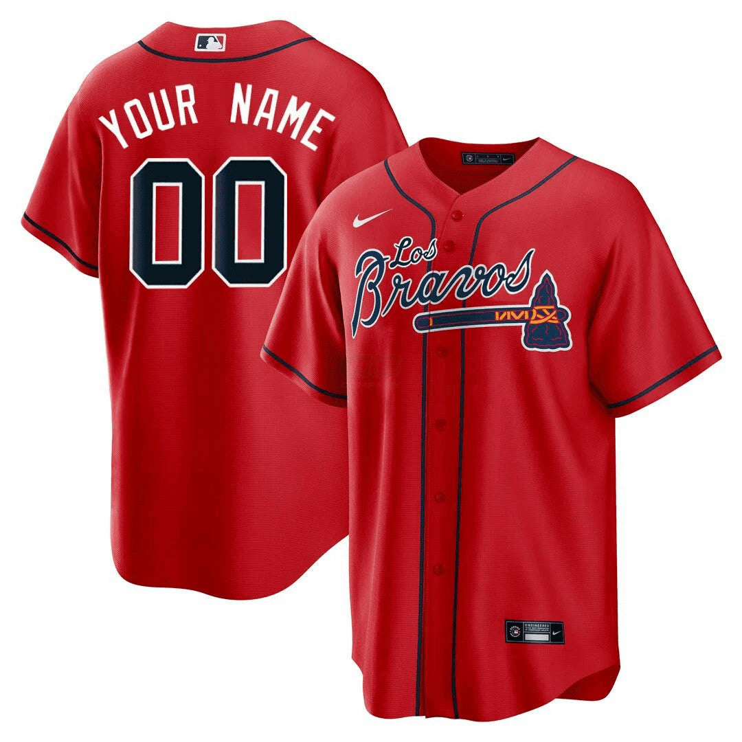 MLB Atlanta Los Bravos Jersey