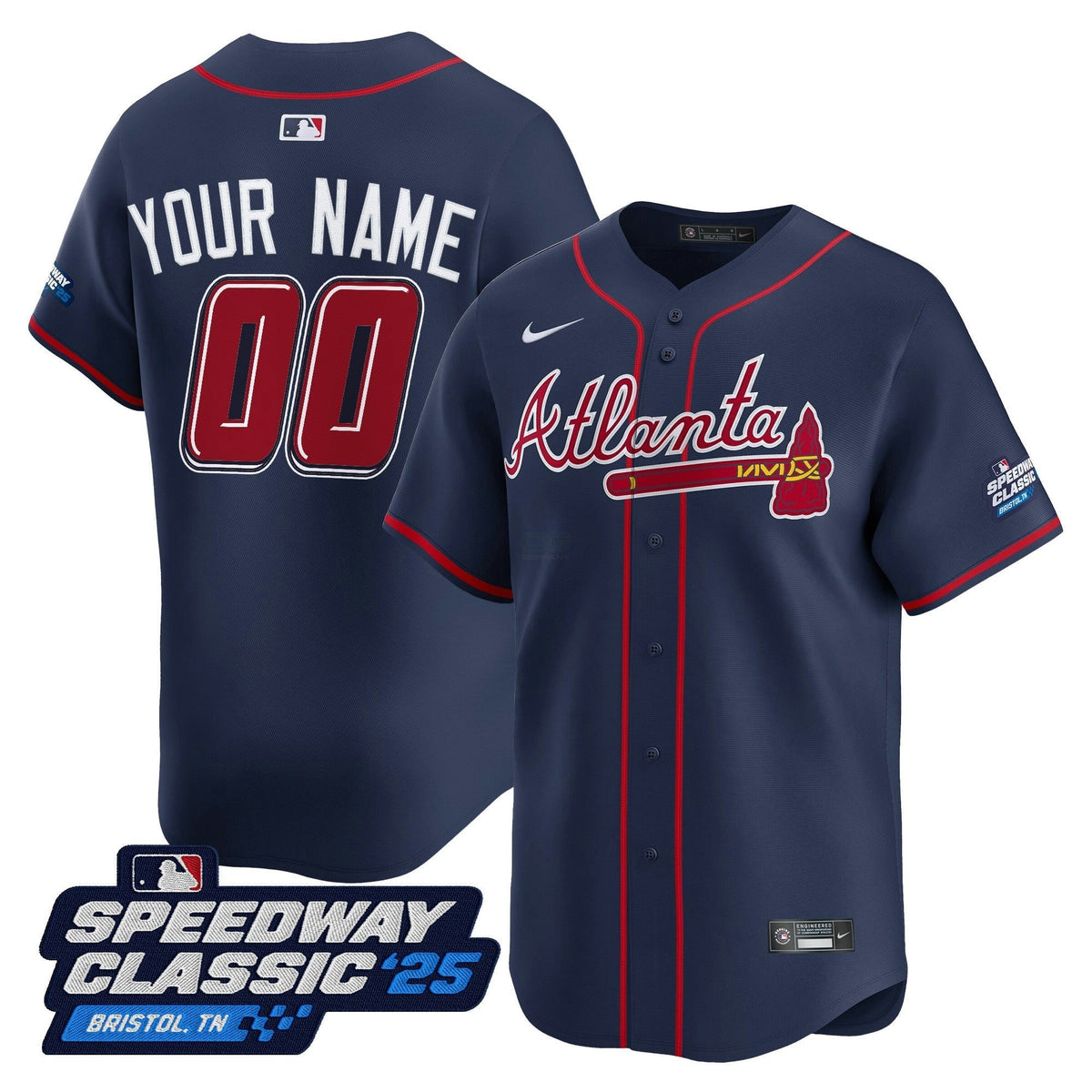 MLB Atlanta ‘Speedway Classic’ Vapor Premier Limited Jersey