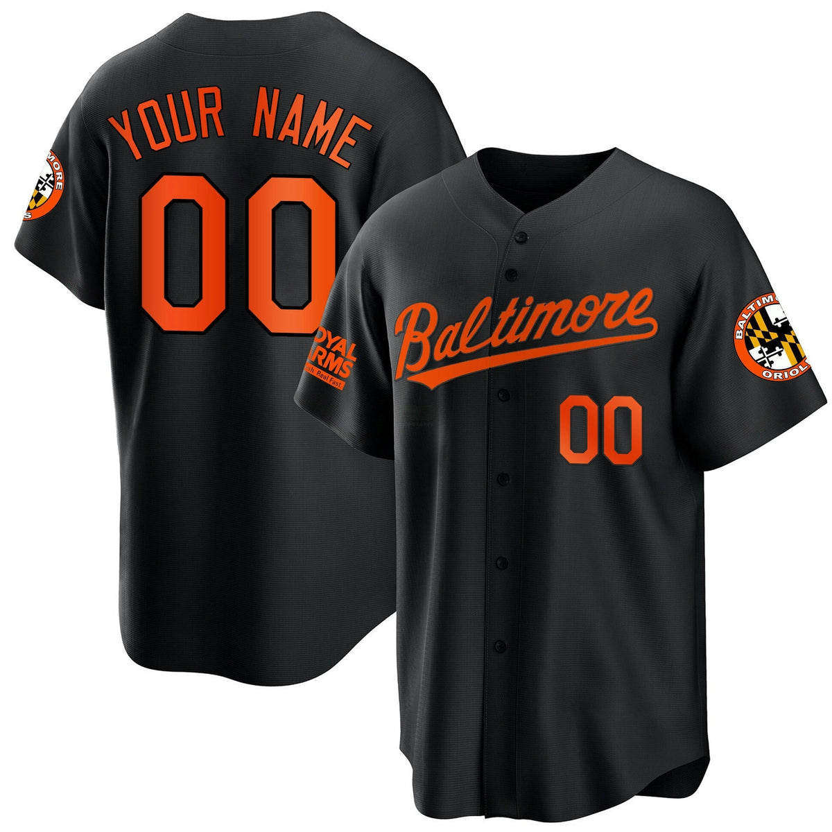 MLB Baltimore 2023 Gold Cool Jersey