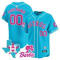 MLB Houston Astros Barbie Patch Vapor Premier Limited Jersey