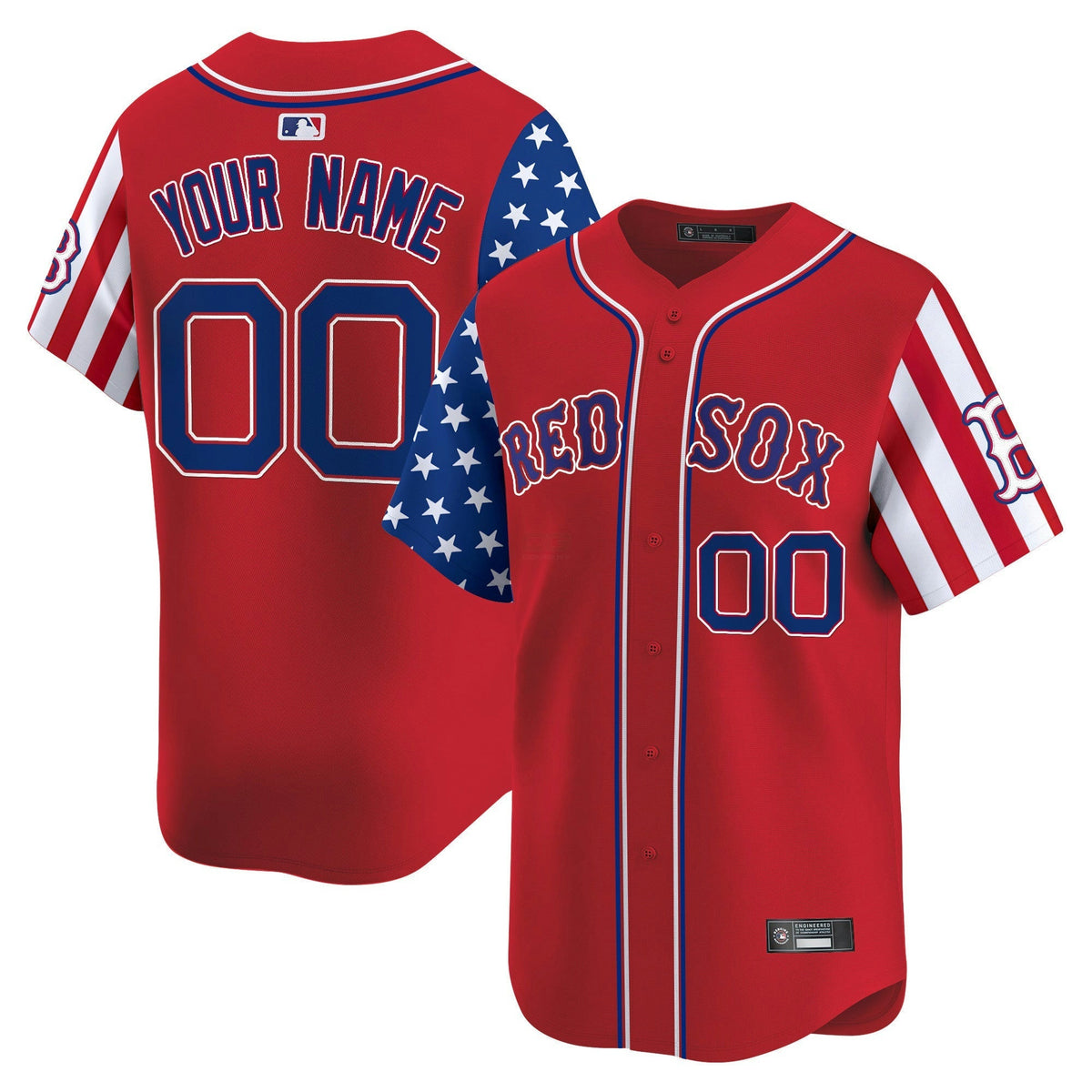 MLB Boston 2025 Independence Day Vapor Premier Limited Jersey