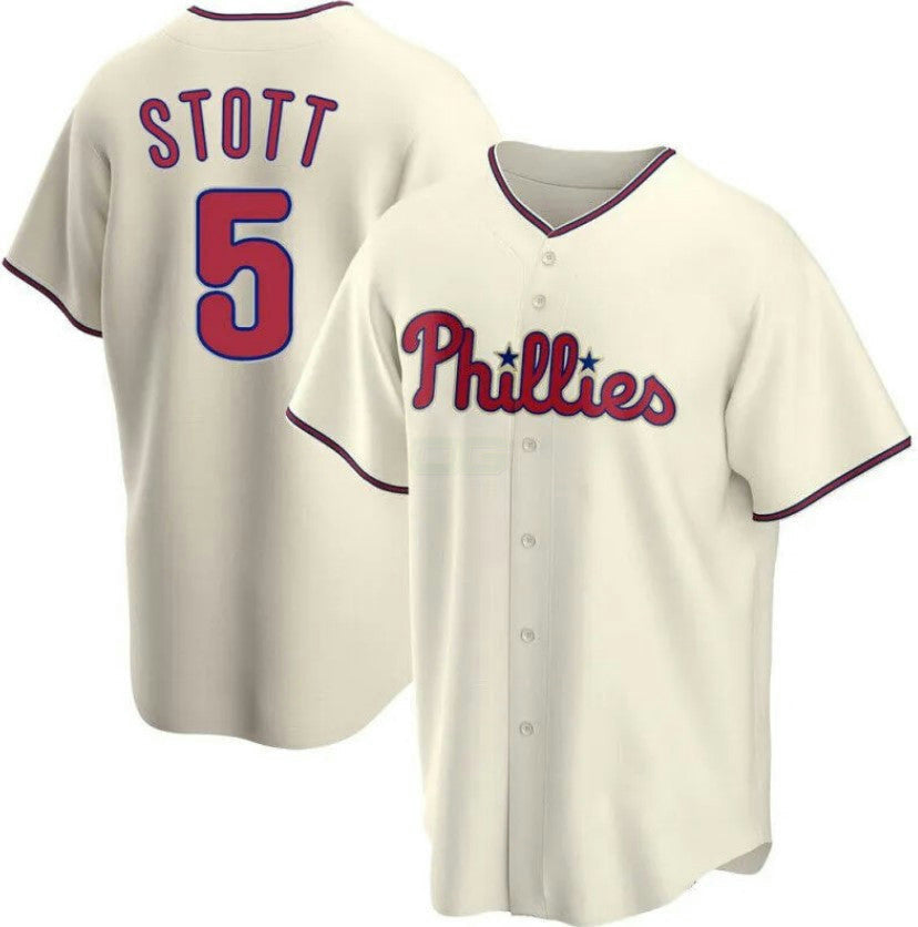 MLB Bryson Stott Philadelphia White Jersey - Ryan Howard
