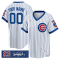 MLB Chicago ‘Ryne Sandberg Tribute Patch’ Cooperstown Jersey