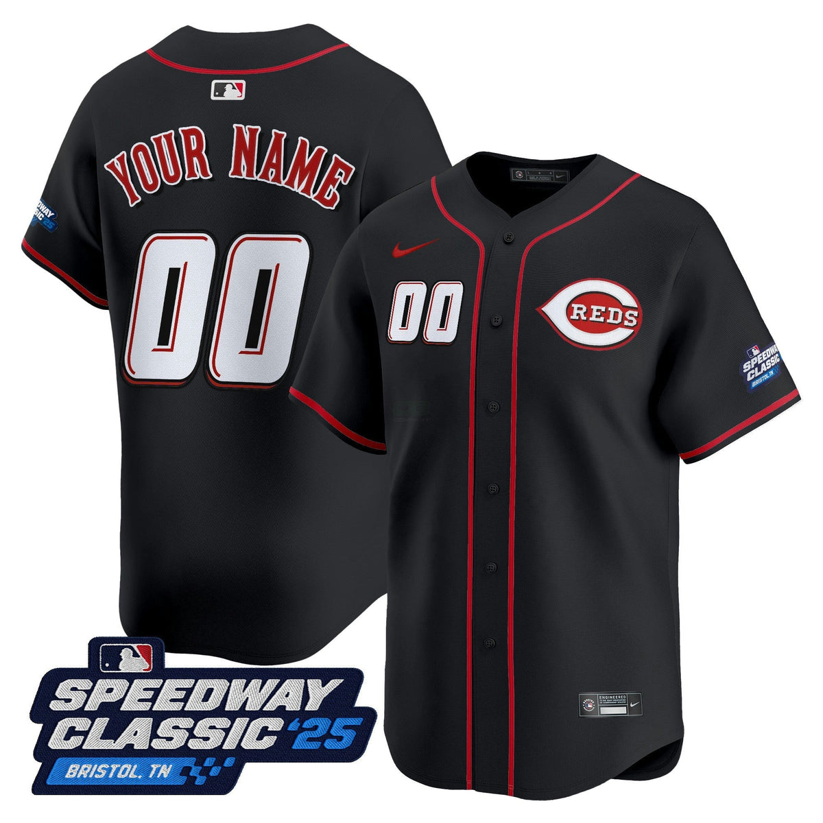 MLB Cincinnati ‘Speedway Classic’ Vapor Premier Limited Jersey