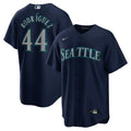 MLB Seattle Mariners Cool Base Jersey Navy Blue
