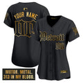 MLB Detroit ‘Motor Gothic Edition’ Gold Vapor Premier Limited Jersey