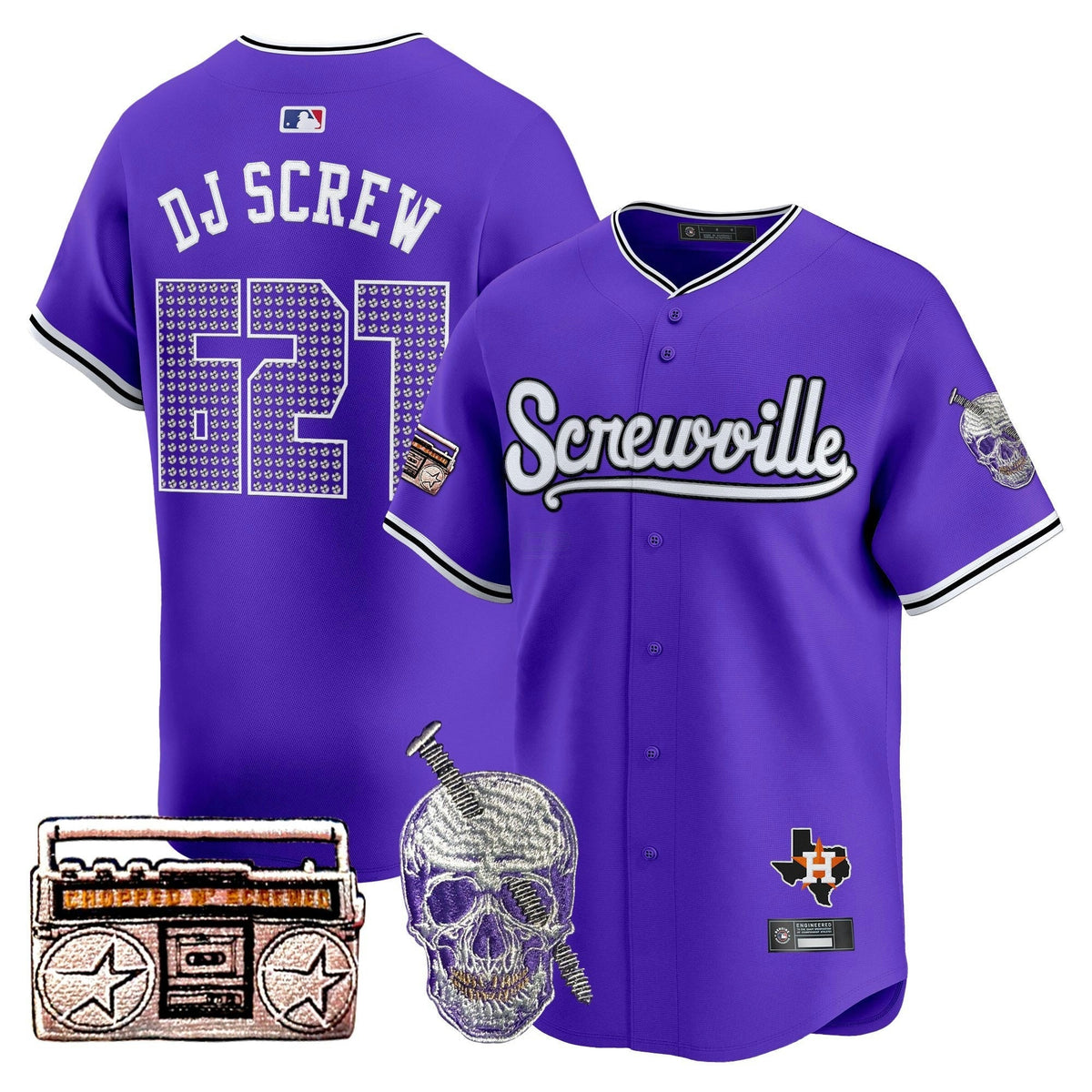 MLB DJ Screw 2025 Vapor Premier Limited Jersey