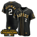 MLB Houston 2022 Champions Black Gold Rush Flex Base Jersey