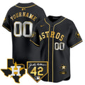 MLB Houston 2024 Robinson & Texas Patch Vapor Premier Limited Jersey