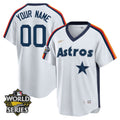 MLB Houston Home Cooperstown 2022 World Series Custom Name and Number Player Jersey - Home Cooperstown