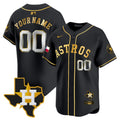 MLB Houston Texas Patch Vapor Premier Limited Jersey