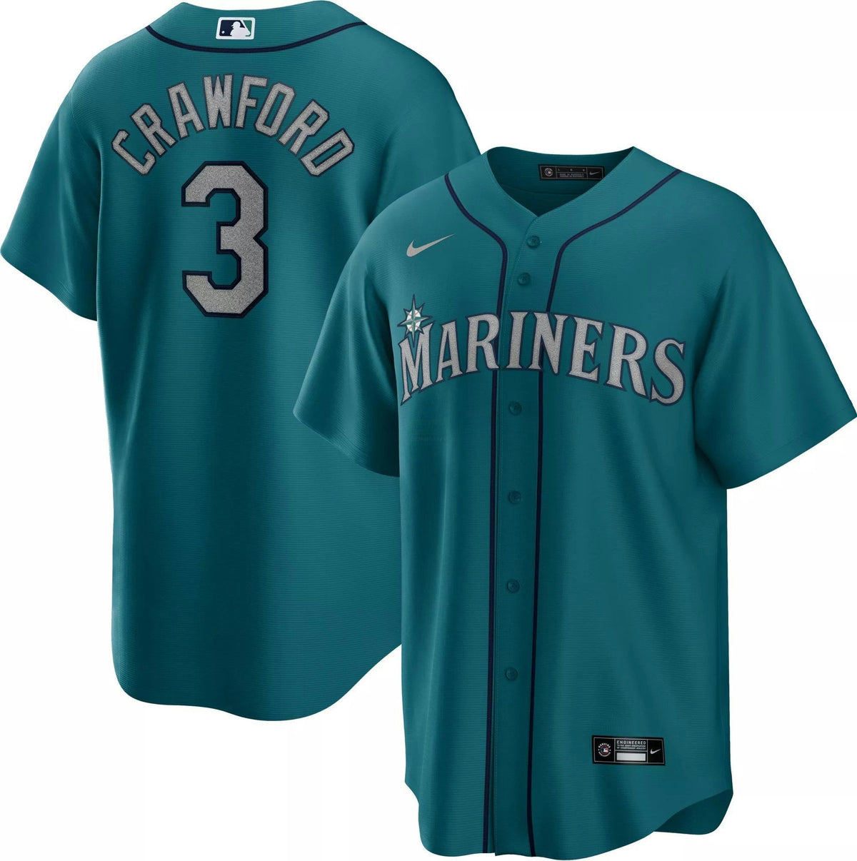 MLB Seattle Mariners Jersey – Aqua
