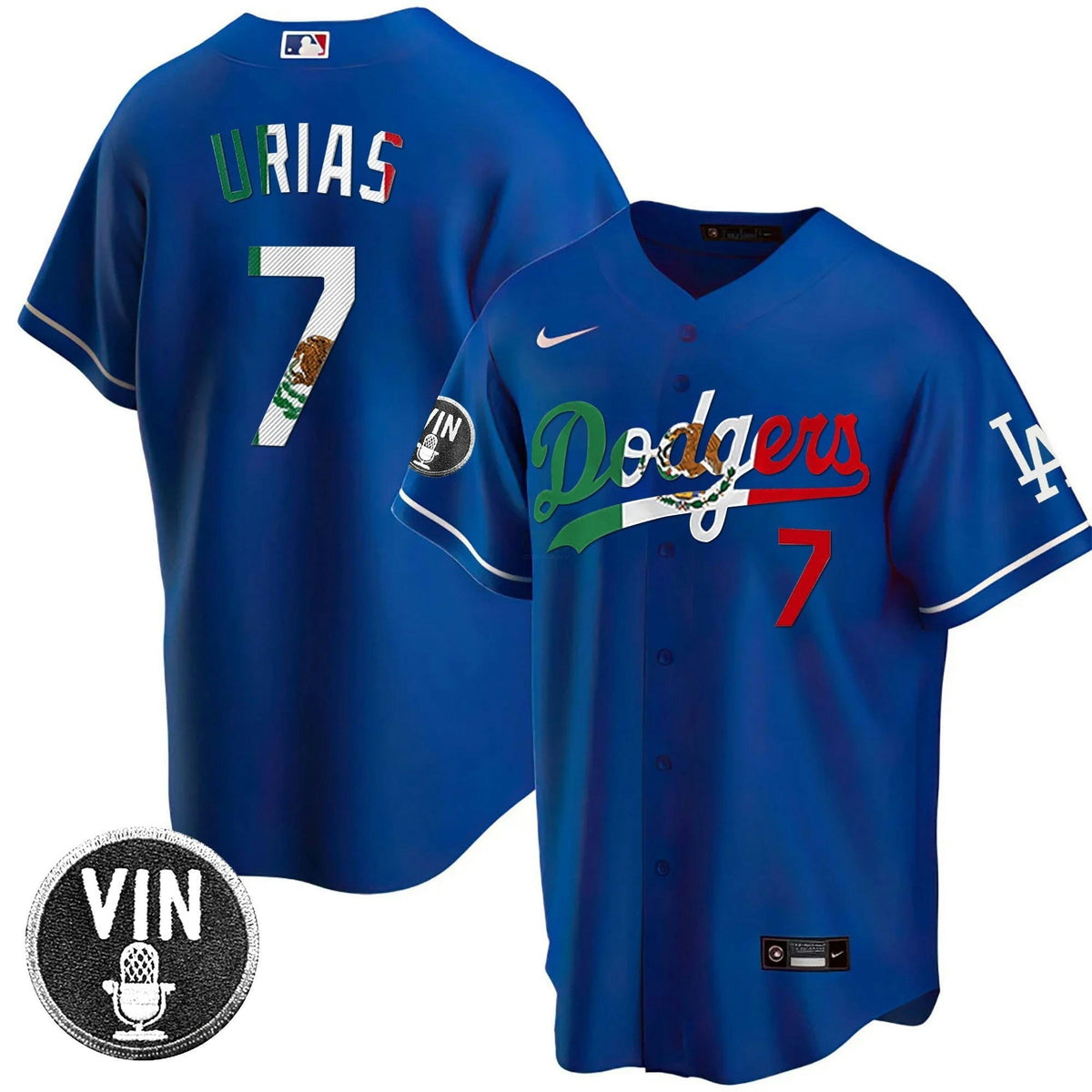 MLB Julio Urias Mexico Special Jersey