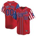 MLB Kansas City 2025 Independence Day Vapor Premier Limited Jersey