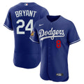 MLB Kobe Bryant Lakers Patch Flex Base Jersey