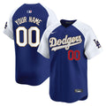MLB Los Angeles Gold Trim Vapor Premier Limited Jersey