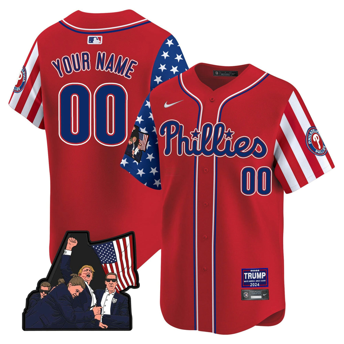 MLB Make American Great Again Vapor Premier Limited Jersey