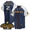 MLB Men’s 2023 Space City Champions Alternate Navy Blue Cool Jersey