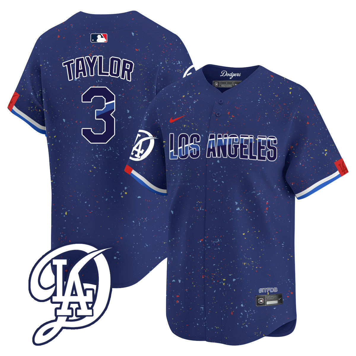 MLB Los Angeles Dodgers Men’s 2024 City Connect Vapor Premier Limited Jersey