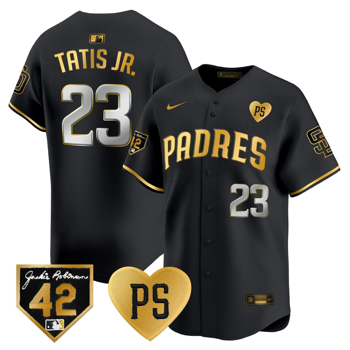 MLB Men’s 2024 “For Peter” & Robinson Patch Vapor Premier Limited Jersey