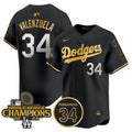 MLB Men’s 2024 World Series Champions Gold Trim Vapor Premier Limited Jersey V2