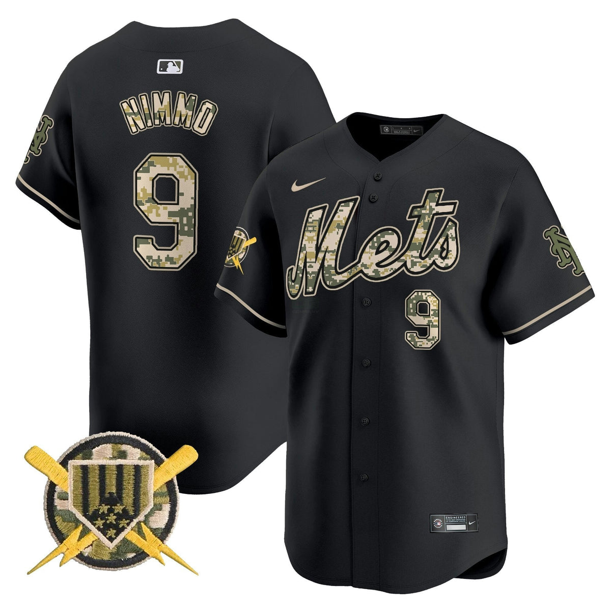 MLB New York Mets Men’s Armed Forces Day Vapor Premier Limited Jersey