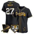 MLB Men’s Atlanta 2024 Spring Training & Georgia Patch Vapor Premier Elite Jersey