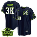 MLB Men’s Atlanta Atliens The A Cool Base Jersey