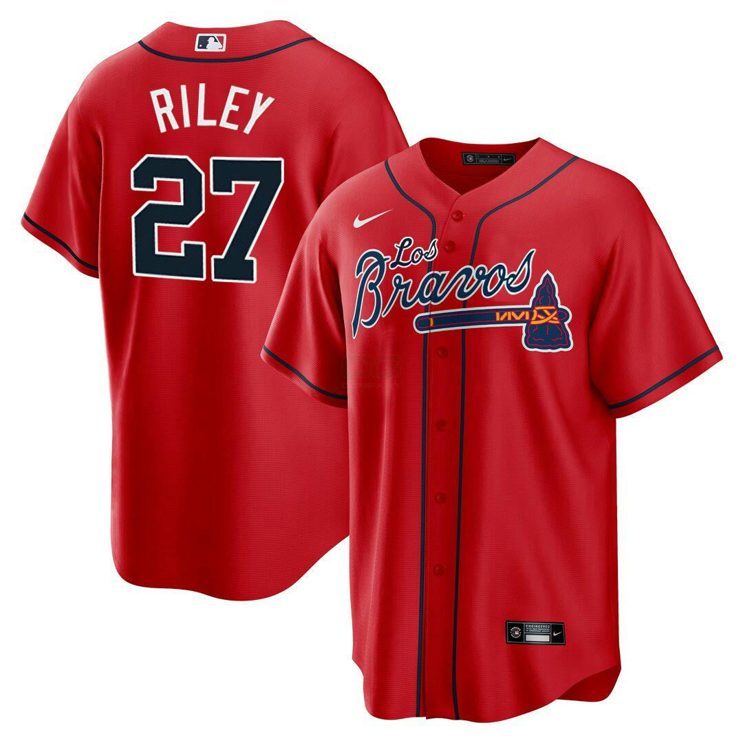 MLB Men’s Atlanta Los Bravos Jersey