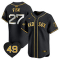 MLB Men’s Boston Tim Wakefield Patch Vapor Premier Limited Jersey