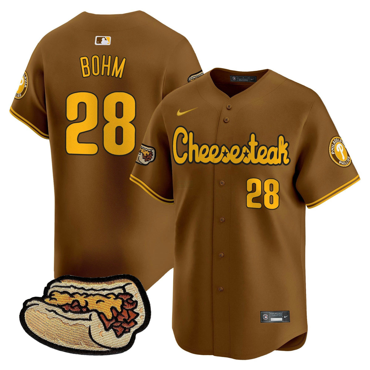 MLB Men’s Cheesesteak Vapor Premier Limited Jersey