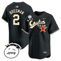 MLB Men’s Houston Cactus Jack Patch Vapor Premier Limited Jersey V4 – Stitched