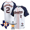 MLB Men’s Houston Houston Rodeo Patch Vapor Premier Limited Jersey