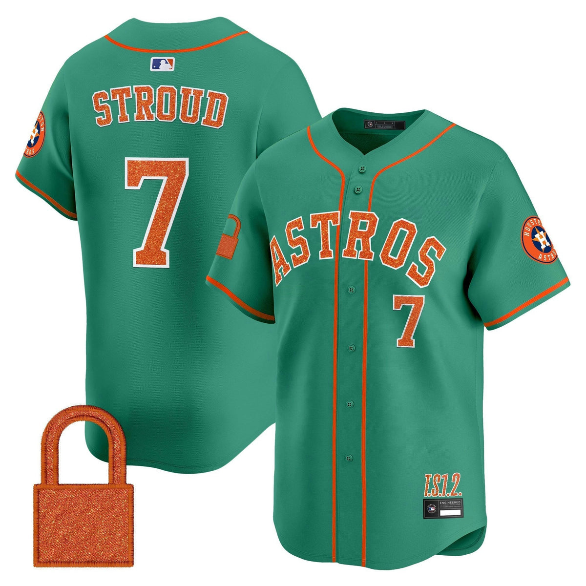 MLB Men’s Houston ‘Taylor Swift – TS12 – The Life of a Showgirl’ Vapor Premier Limited Jersey