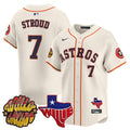 MLB Men’s Houston ‘Willie Nelson Patch’ Vapor Premier Limited Jersey