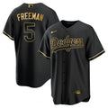 MLB Los Angeles Dodgers Men’s Los Angeles Black Limited & Gold Jersey