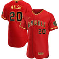 MLB Los Angeles Angels Men’s Los Angeles Flex Base Gold Jersey