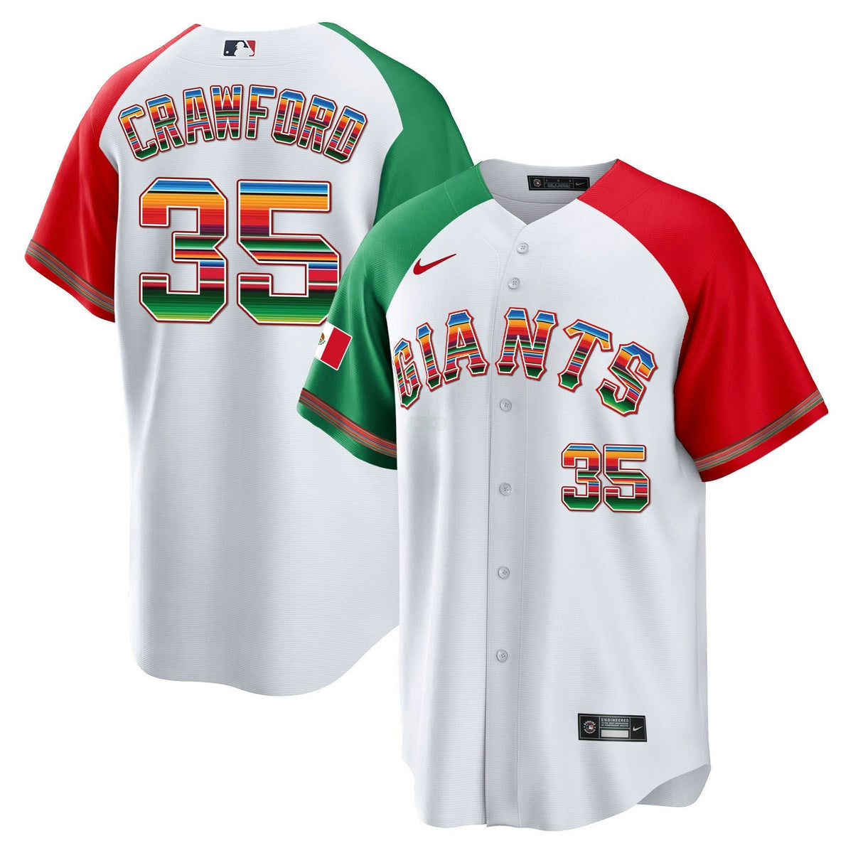 MLB Men’s Mexico Cool Base Limited Jersey