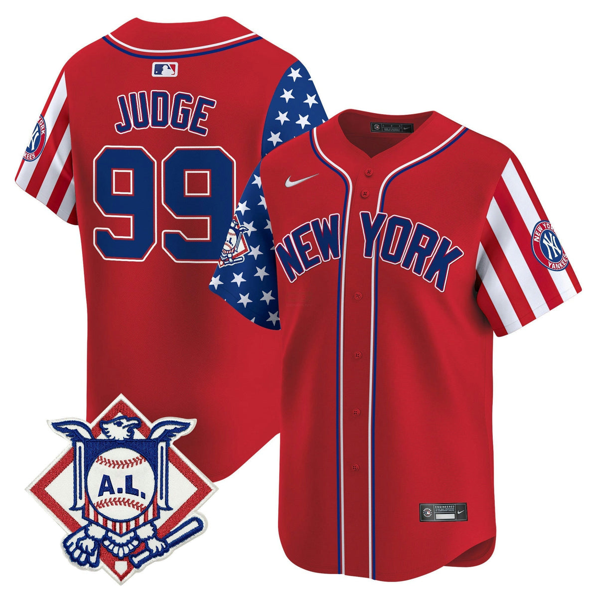 MLB Men’s New York 2024 Fourth of July Vapor Premier Limited Jersey V2