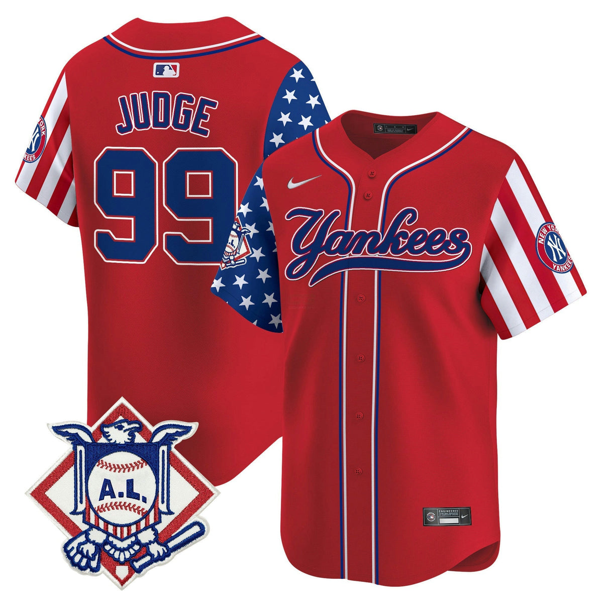 MLB Men’s New York 2024 Fourth of July Vapor Premier Limited Jersey V3