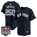 MLB Men’s New York 250America Patch Vapor Premier Limited Jersey