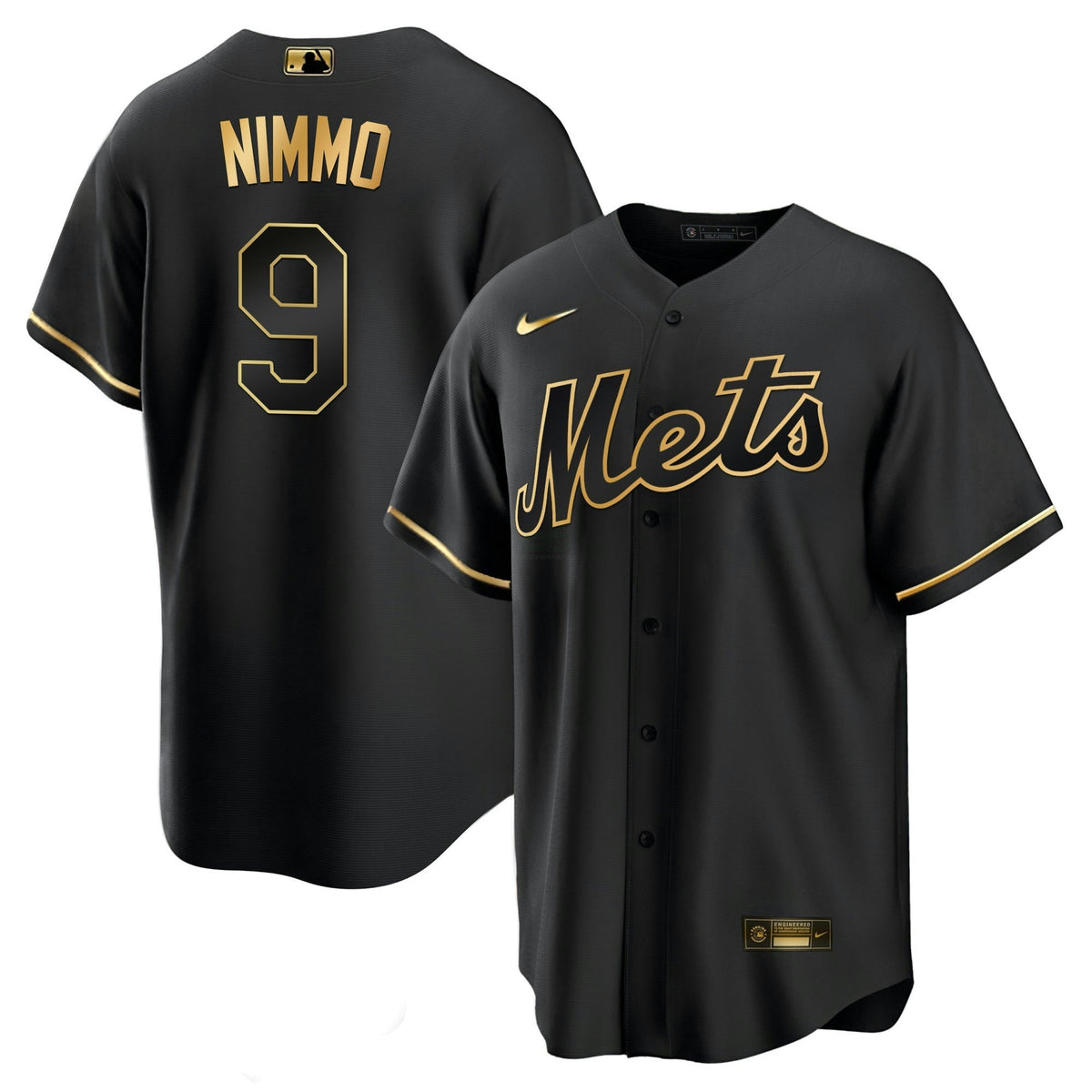 MLB Men’s New York Black Limited & Gold Jersey
