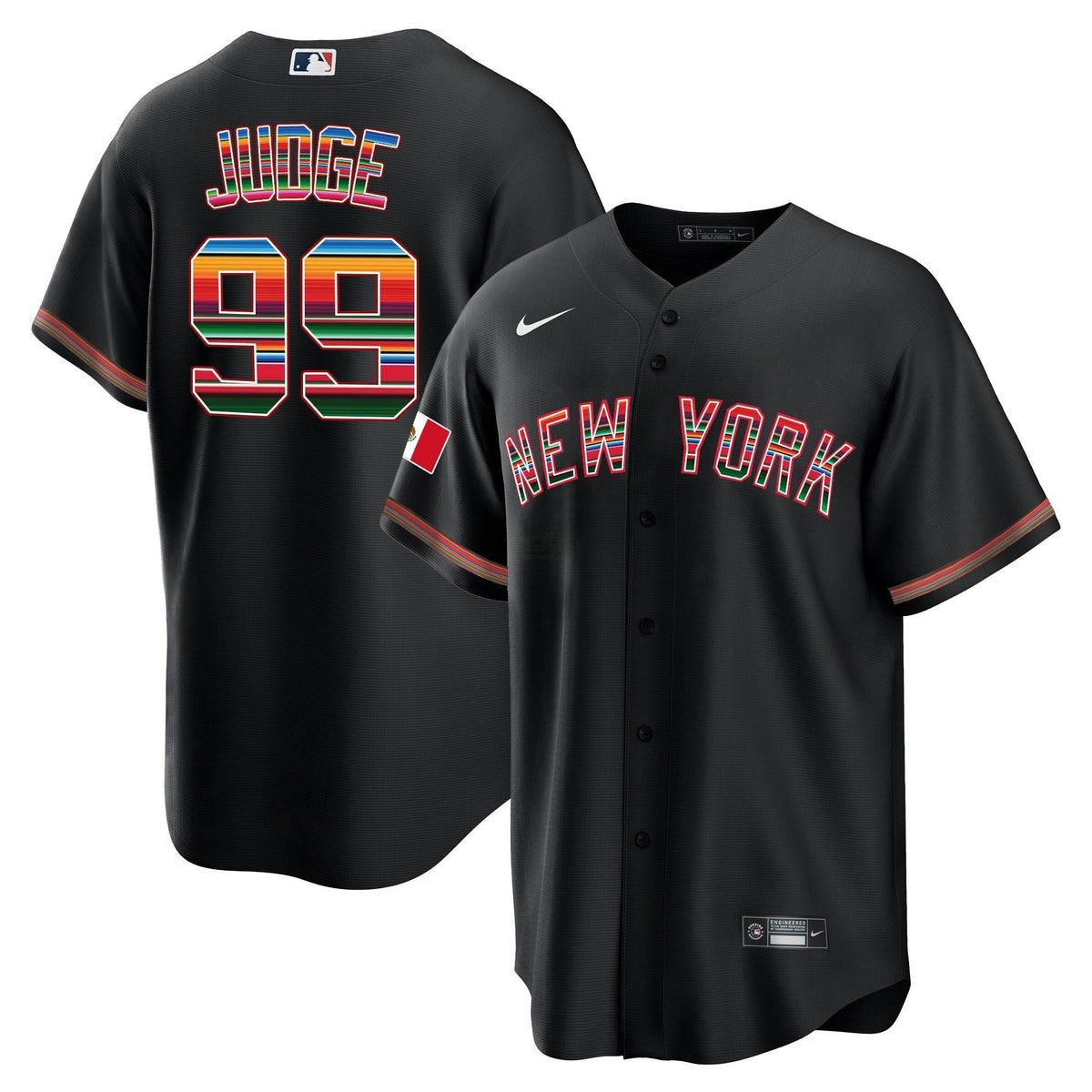 MLB Men’s New York Mexico Cool Base Jersey
