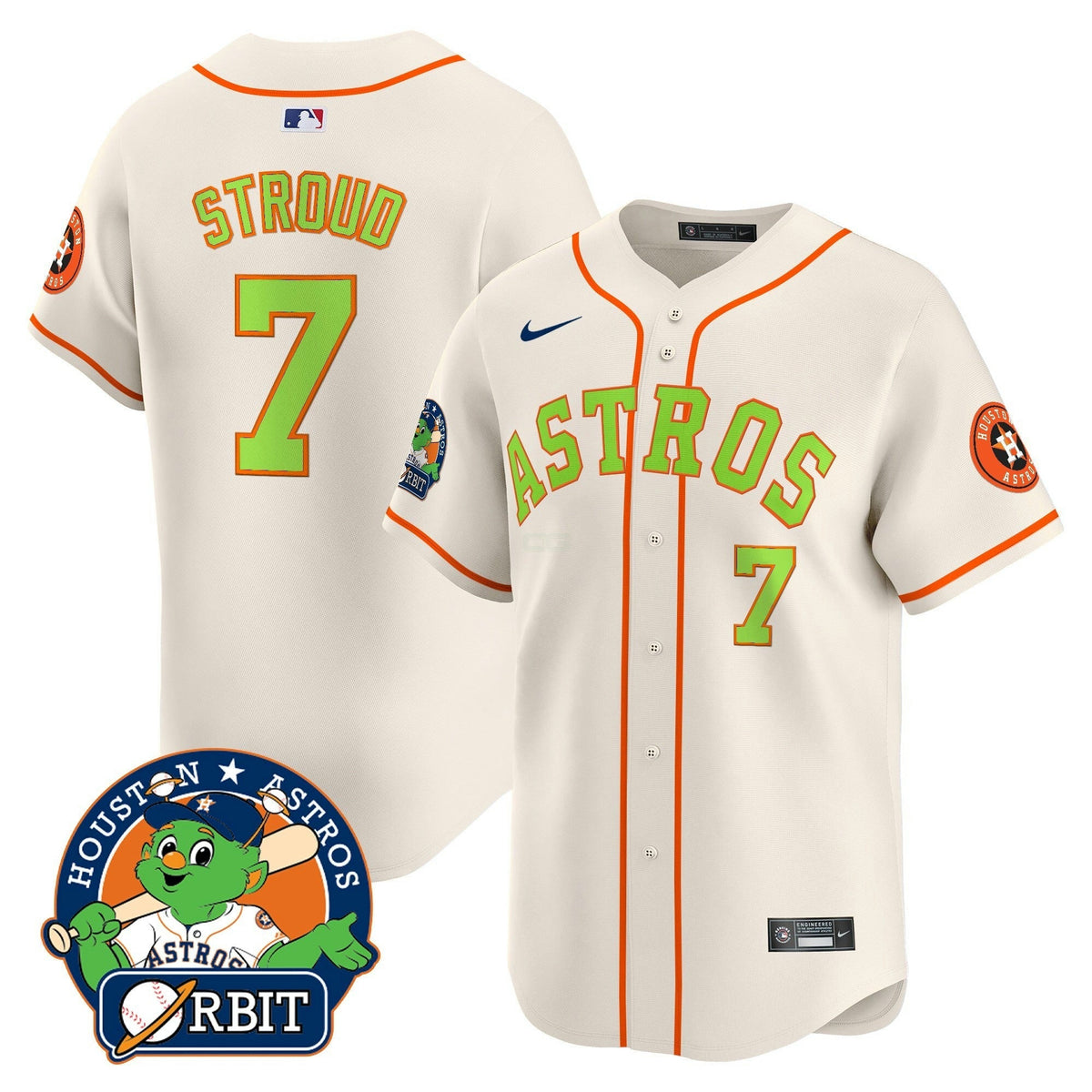 MLB Men’s Orbit Patch Vapor Premier Limited Jersey V2