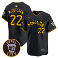 MLB Men’s Pittsburgh 412 Patch Vapor Premier Limited Jersey