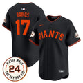 MLB Men’s San Francisco 2025 Willie Mays Patch Vapor Premier Limited Jersey