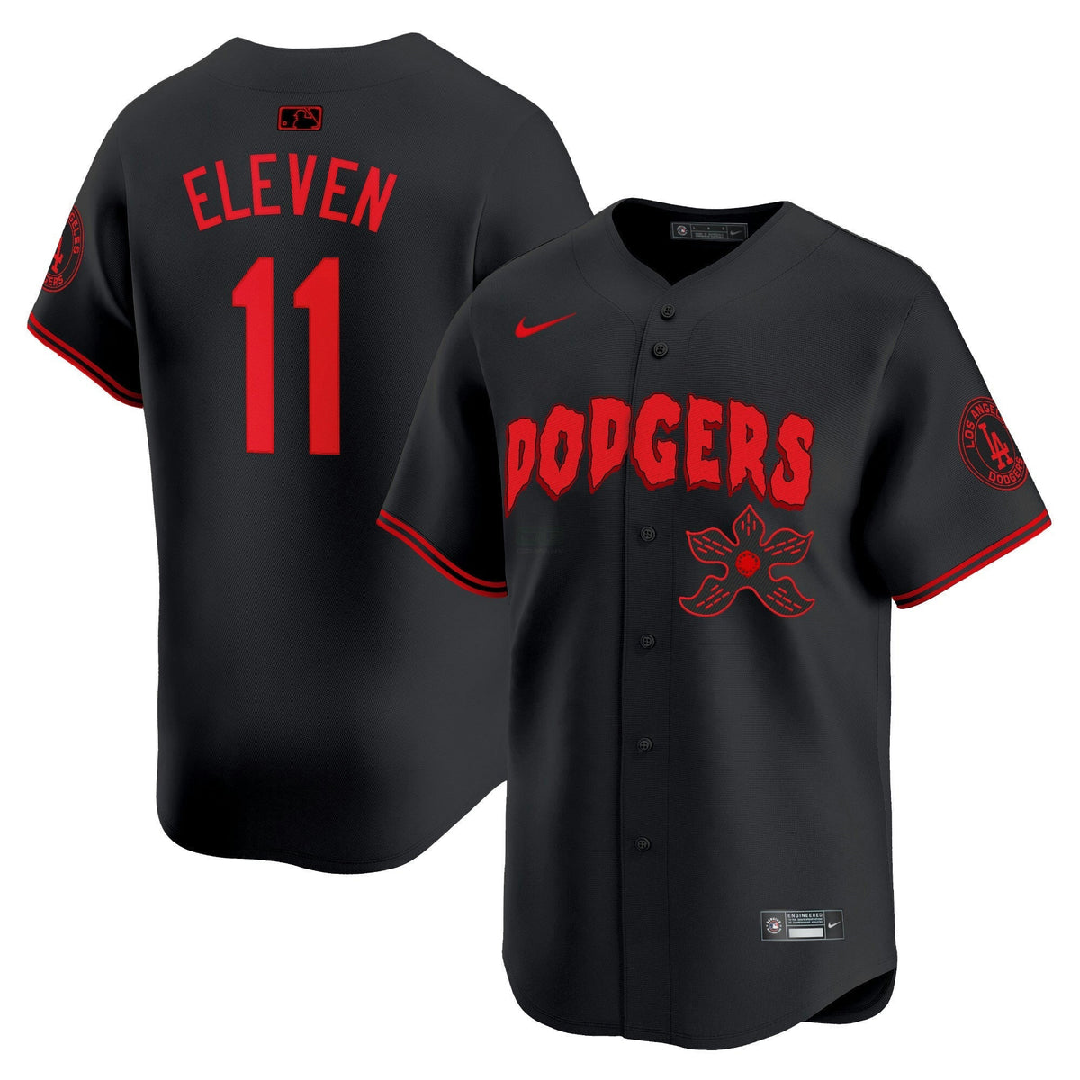 MLB Men’s Stranger Things Vapor Premier Limited Jersey