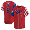 MLB Men’s Tampa Bay 2025 Independence Day Vapor Premier Limited Jersey
