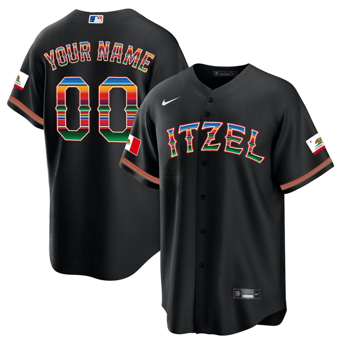 MLB Men’s Texas Mexican Jersey - Tejas